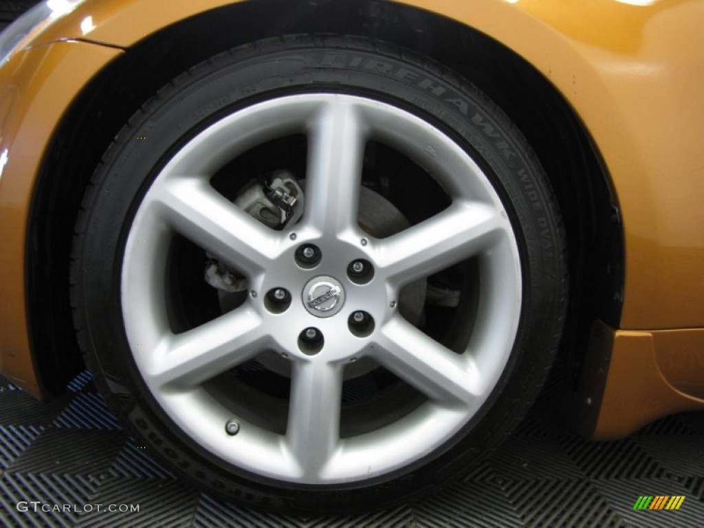 2005 350Z Touring Roadster - Le Mans Sunset Metallic / Burnt Orange photo #20