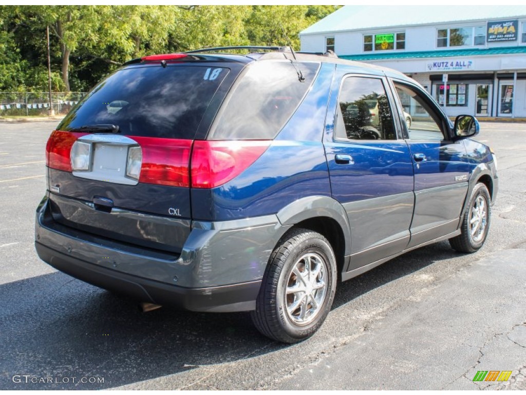 2002 Rendezvous CXL AWD - Indigo Blue / Dark Gray photo #6