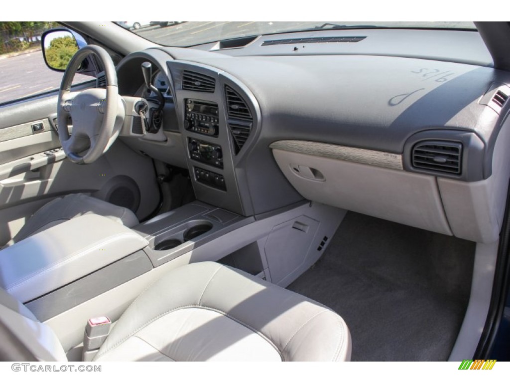 2002 Rendezvous CXL AWD - Indigo Blue / Dark Gray photo #9