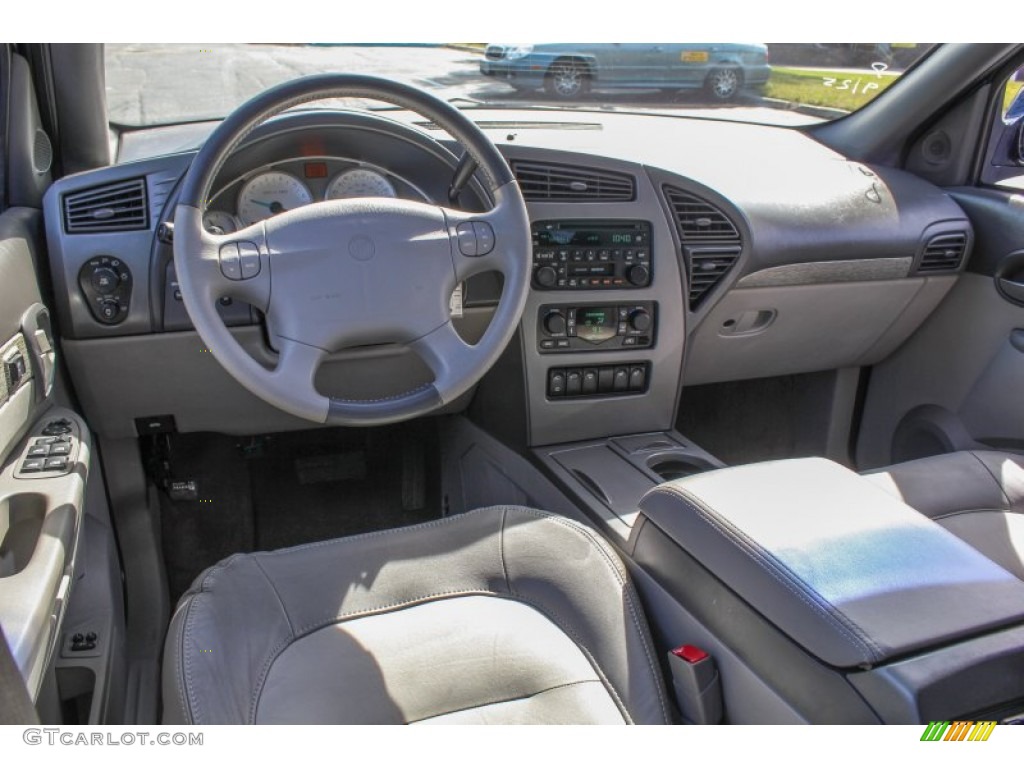 2002 Rendezvous CXL AWD - Indigo Blue / Dark Gray photo #16