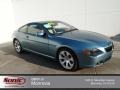 Atlantic Blue Metallic 2005 BMW 6 Series 645i Coupe