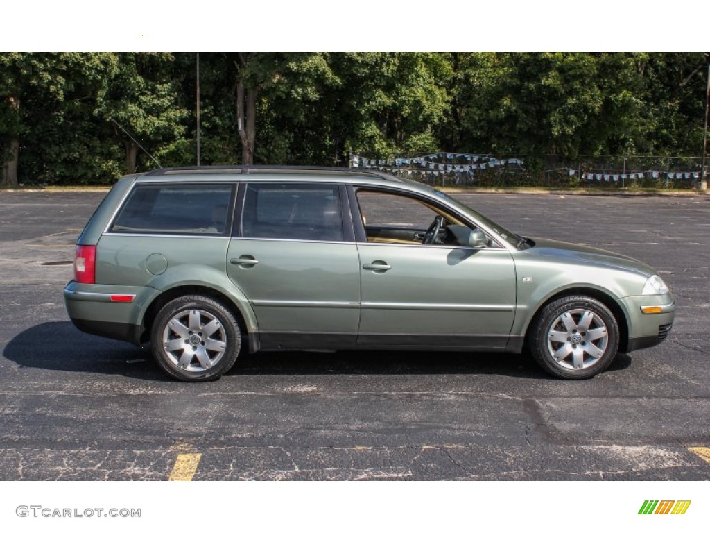 Fresco Green Metallic 2003 Volkswagen Passat GLX 4Motion Wagon Exterior Photo #86152446
