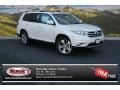 2013 Blizzard White Pearl Toyota Highlander Limited 4WD  photo #1