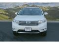 2013 Blizzard White Pearl Toyota Highlander Limited 4WD  photo #2
