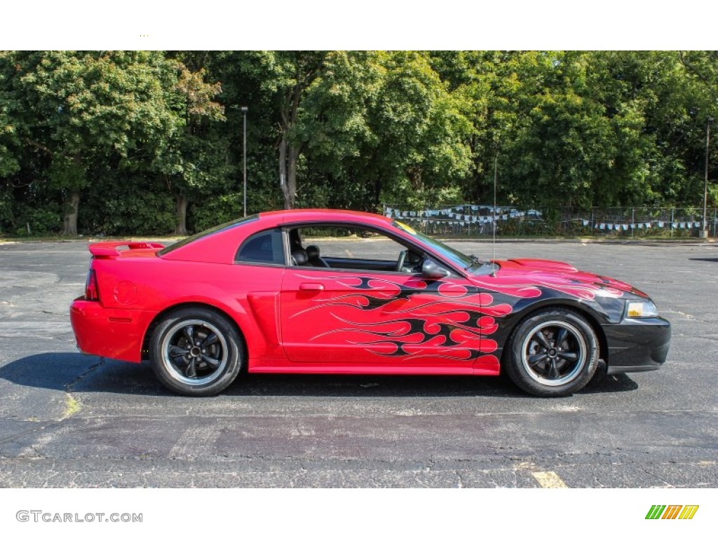 2003 Mustang GT Coupe - Torch Red / Dark Charcoal photo #7