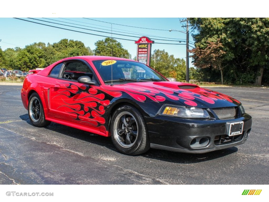 2003 Mustang GT Coupe - Torch Red / Dark Charcoal photo #8