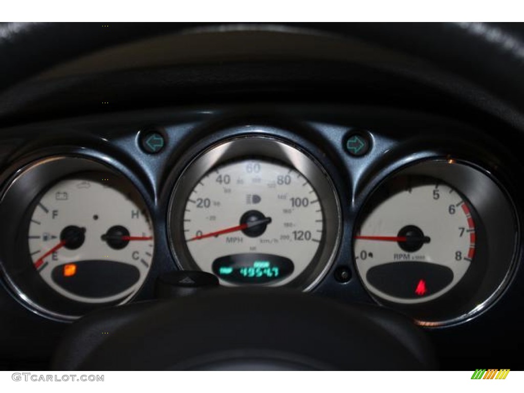 2003 Chrysler PT Cruiser Standard PT Cruiser Model Gauges Photos