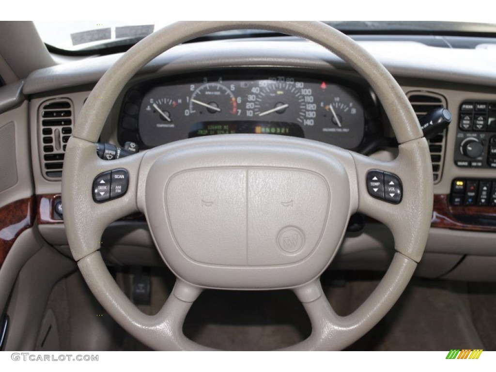 1998 Buick Park Avenue Standard Park Avenue Model Taupe Steering Wheel Photo #86154426