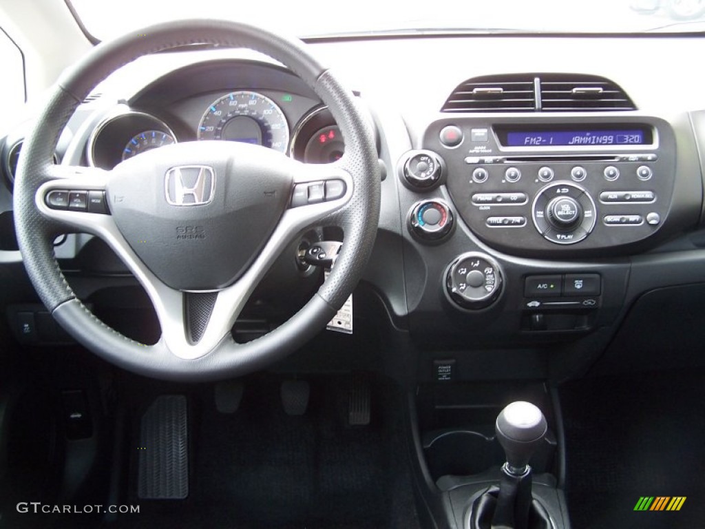 2013 Honda Fit Sport Sport Black Dashboard Photo #86154906