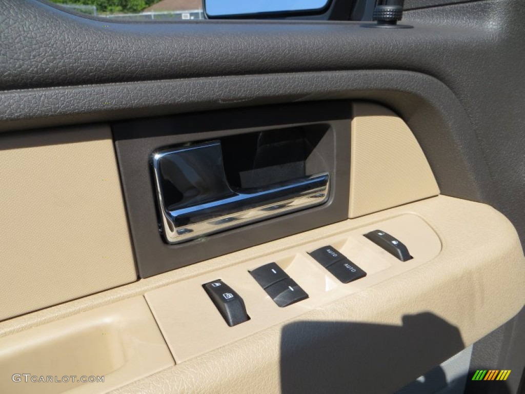 2013 F150 XLT SuperCrew - Pale Adobe Metallic / Adobe photo #24