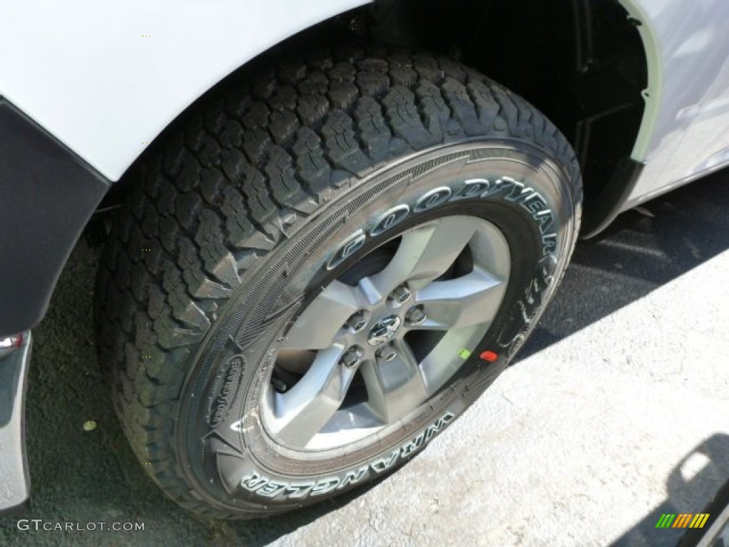 2014 1500 Tradesman Crew Cab 4x4 - Bright White / Black/Diesel Gray photo #11