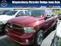 2014 Deep Cherry Red Crystal Pearl Ram 1500 Express Quad Cab 4x4  photo #1