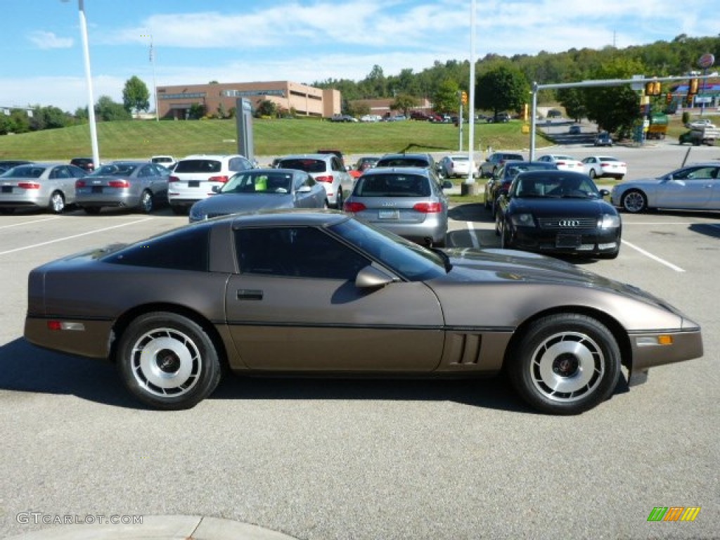 Dark Bronze Metallic 1984 Chevrolet Corvette Coupe Exterior Photo #86159612