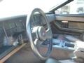 1984 Chevrolet Corvette Graphite Interior Steering Wheel Photo