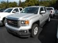 2014 Quicksilver Metallic GMC Sierra 1500 SLE Double Cab 4x4  photo #1