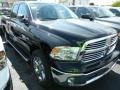 2014 Black Ram 1500 Big Horn Quad Cab 4x4  photo #7