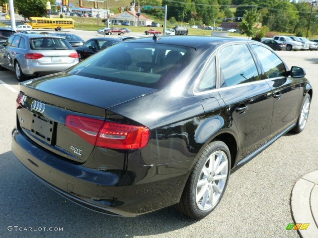Brilliant Black 2014 Audi A4 2.0T quattro Sedan Exterior Photo #86162243