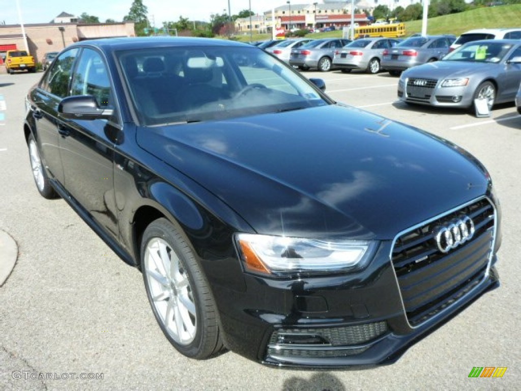 Brilliant Black 2014 Audi A4 2.0T quattro Sedan Exterior Photo #86162265