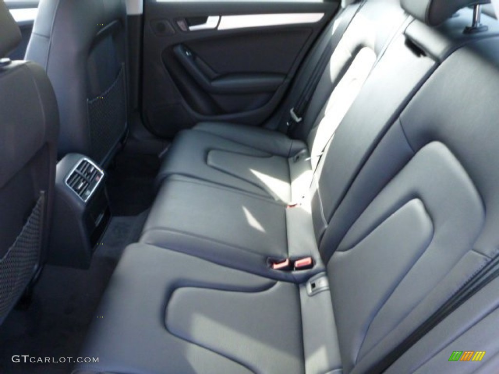 Black Interior 2014 Audi A4 2.0T quattro Sedan Photo #86162351