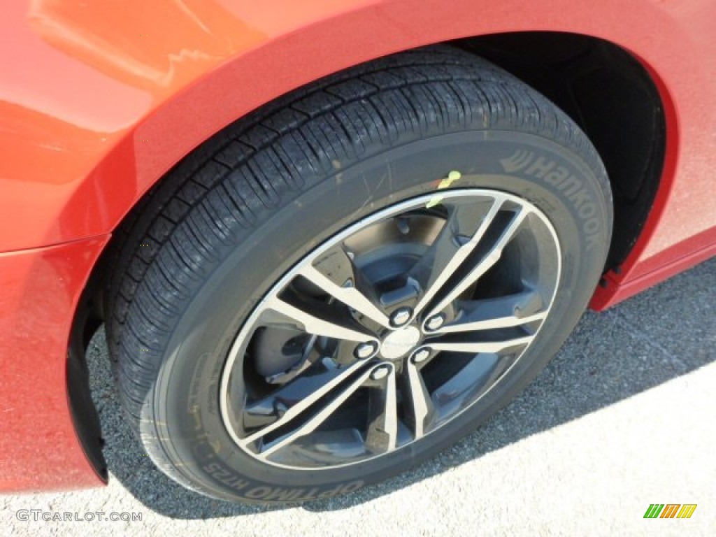 2014 Charger SXT Plus AWD - TorRed / Black photo #8