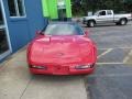 1991 Bright Red Chevrolet Corvette Coupe  photo #2