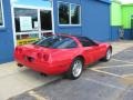 1991 Bright Red Chevrolet Corvette Coupe  photo #6