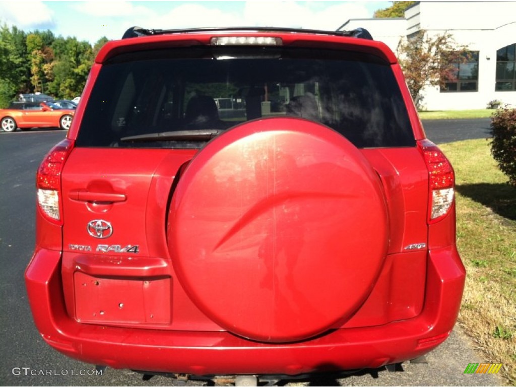 2007 RAV4 4WD - Barcelona Red Pearl / Ash Gray photo #6