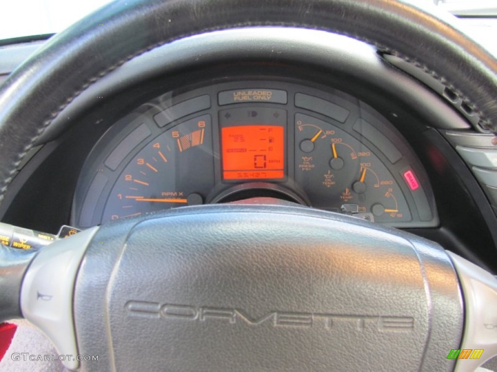 1991 Corvette Coupe - Bright Red / Gray photo #14