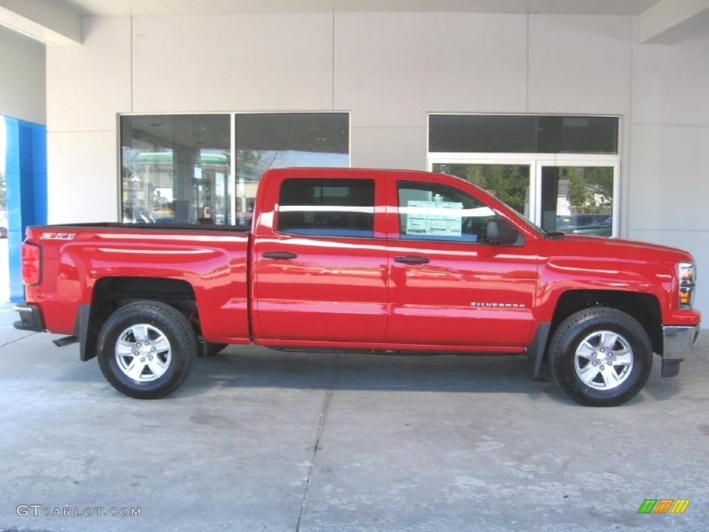 2014 Silverado 1500 LT Z71 Crew Cab 4x4 - Victory Red / Jet Black photo #2