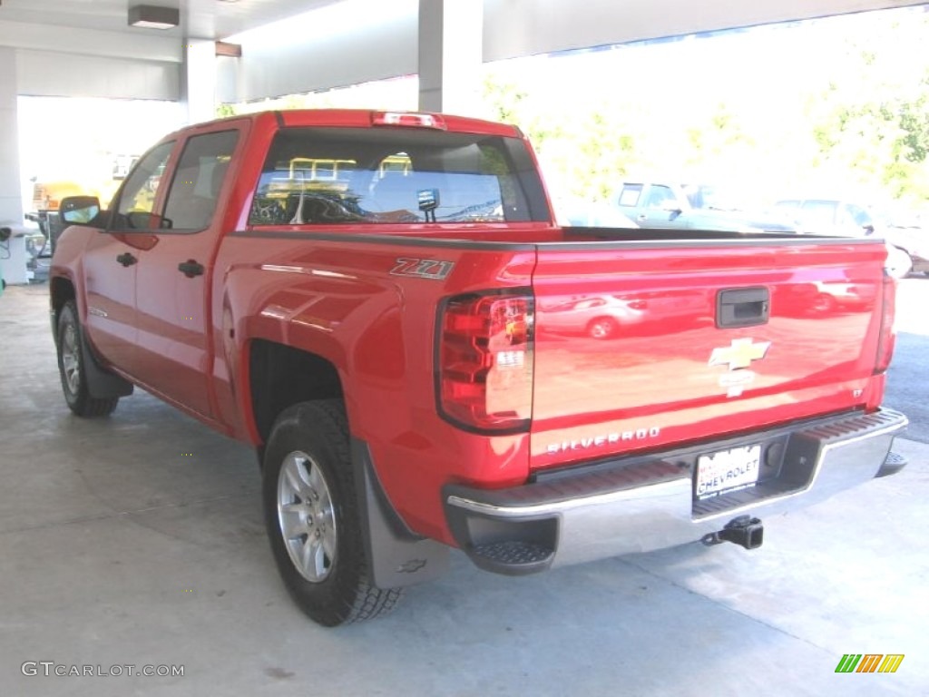 2014 Silverado 1500 LT Z71 Crew Cab 4x4 - Victory Red / Jet Black photo #3