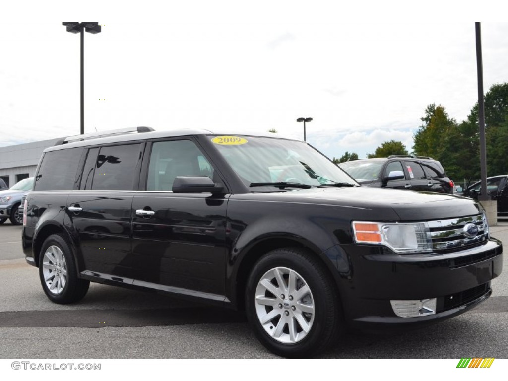 2009 Flex SEL - Black / Medium Light Stone photo #1