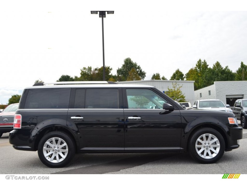 2009 Flex SEL - Black / Medium Light Stone photo #2