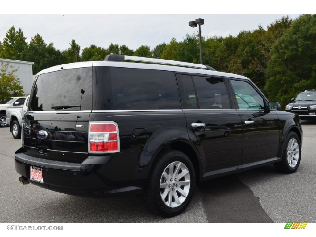 2009 Flex SEL - Black / Medium Light Stone photo #3