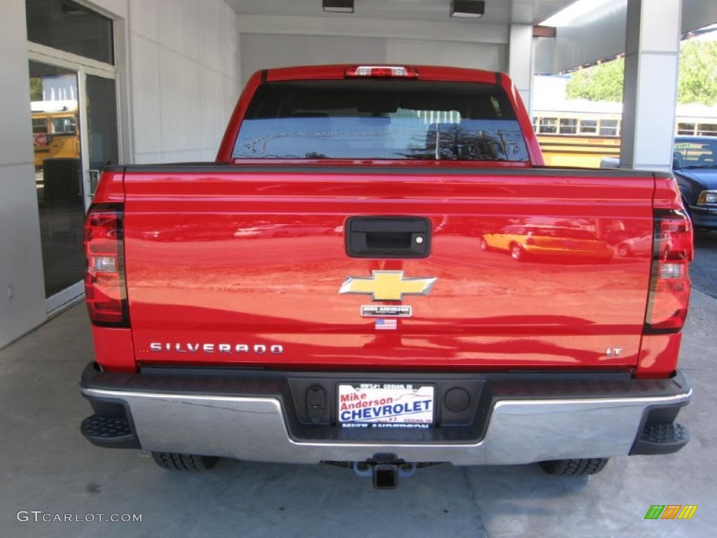 2014 Silverado 1500 LT Z71 Crew Cab 4x4 - Victory Red / Jet Black photo #16