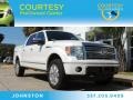 2010 White Platinum Metallic Tri Coat Ford F150 Platinum SuperCrew 4x4  photo #1