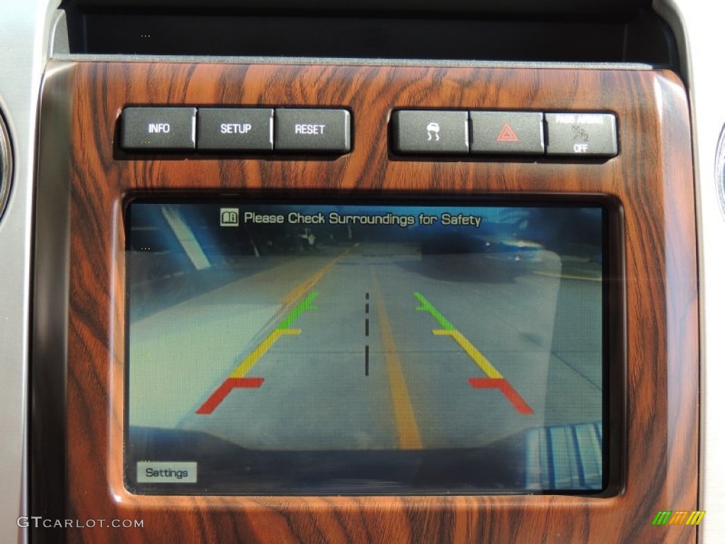 2010 F150 Platinum SuperCrew 4x4 - White Platinum Metallic Tri Coat / Medium Stone Leather/Sienna Brown photo #21