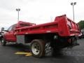 2008 Flame Red Dodge Ram 4500 HD SLT Crew Cab 4x4 Dump Truck  photo #4