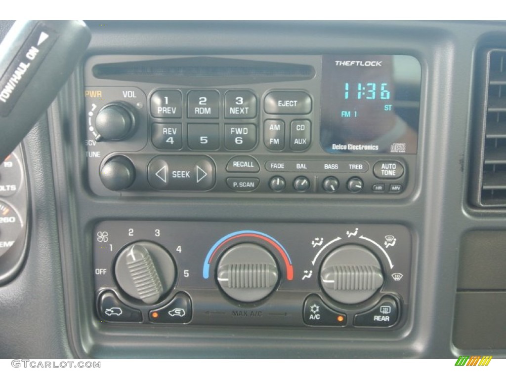 2002 Silverado 1500 LS Regular Cab 4x4 - Indigo Blue Metallic / Graphite Gray photo #13