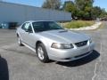 Silver Metallic 2001 Ford Mustang V6 Coupe