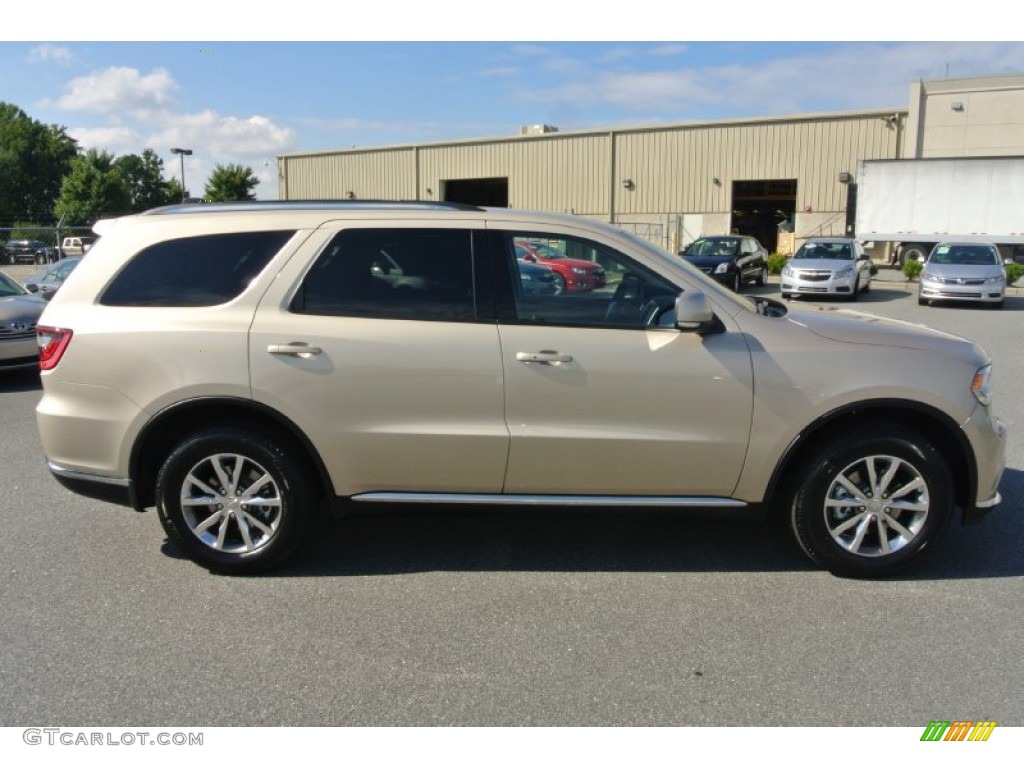 Sandstone Pearl 2014 Dodge Durango Limited Exterior Photo #86166290