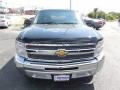 2012 Black Chevrolet Silverado 1500 LT Crew Cab  photo #2