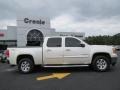 White Diamond Tricoat - Sierra 1500 SLT Crew Cab 4x4 Photo No. 8