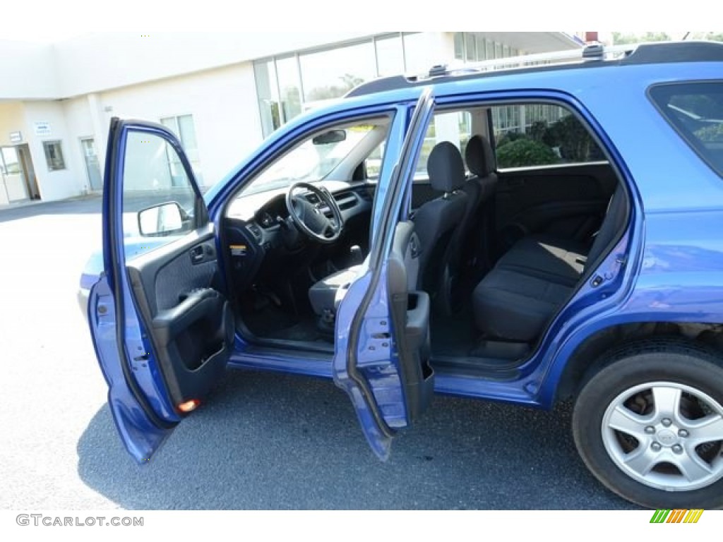 2007 Sportage LX - Smart Blue / Black photo #11