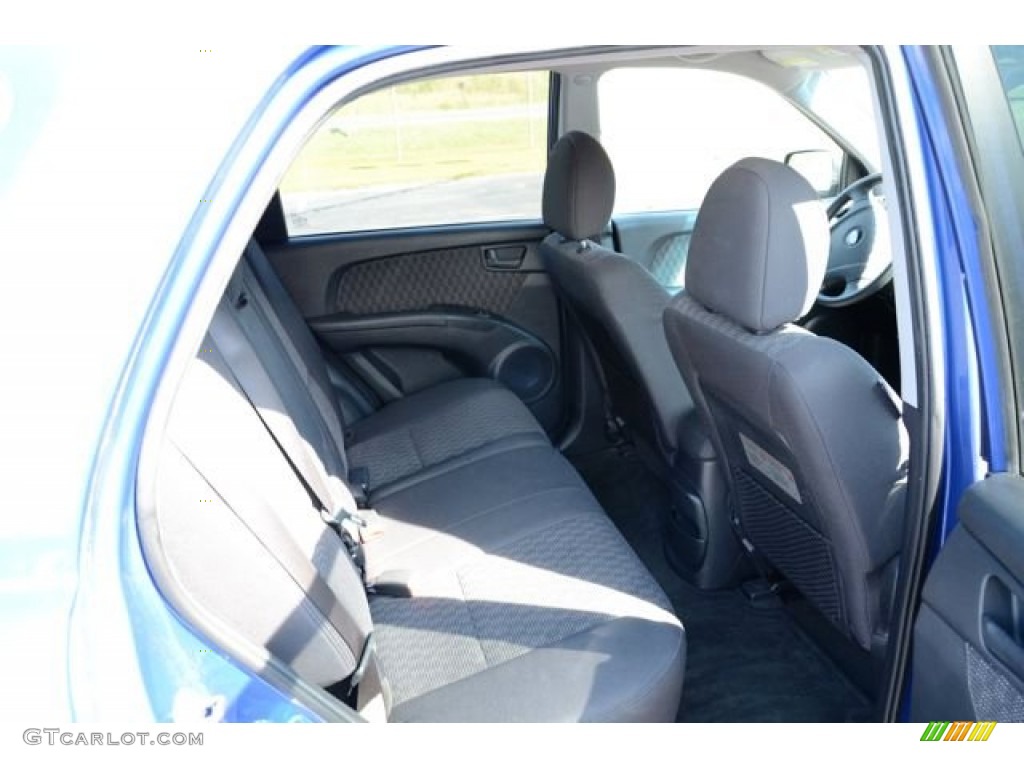 2007 Sportage LX - Smart Blue / Black photo #15