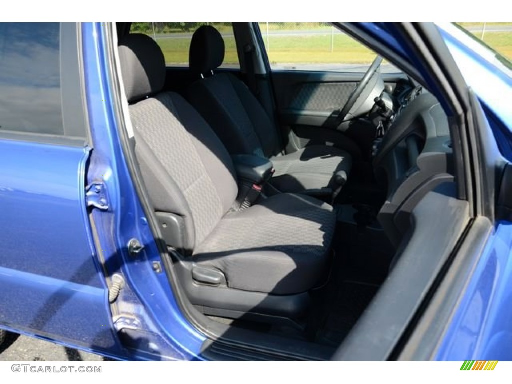 2007 Sportage LX - Smart Blue / Black photo #16