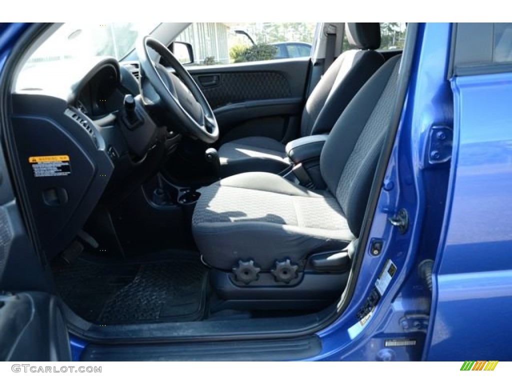 2007 Sportage LX - Smart Blue / Black photo #18