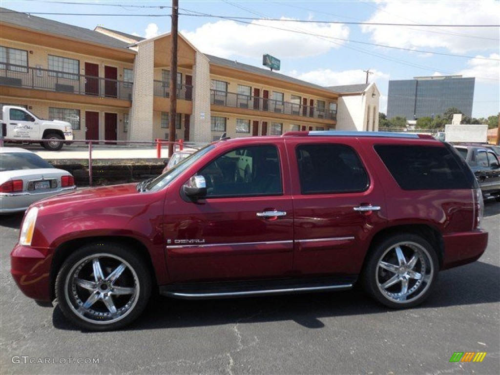 2007 Yukon Denali AWD - Sport Red Metallic / Ebony Black photo #7