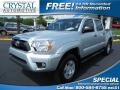 Silver Streak Mica 2013 Toyota Tacoma SR5 Prerunner Double Cab