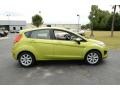 2011 Lime Squeeze Metallic Ford Fiesta SE Hatchback  photo #4