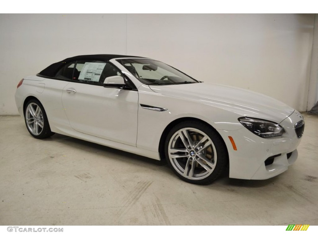 Alpine White 2014 BMW 6 Series 640i Convertible Exterior Photo #86169794